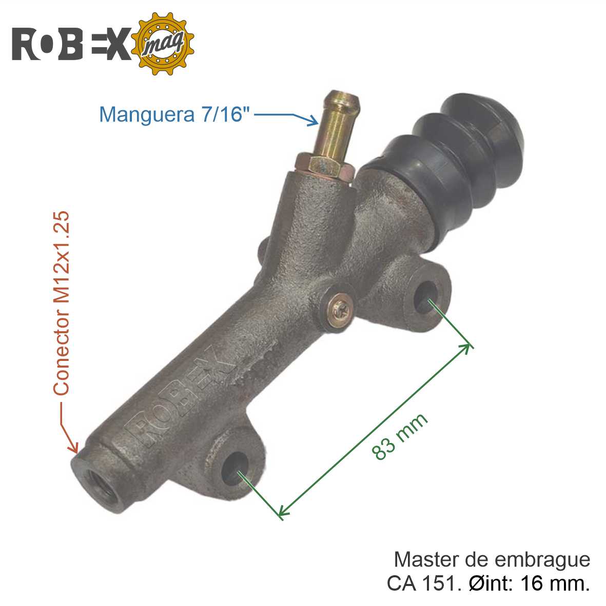 MASTER DE EMBRAGUE CA151 - Robexmaq Repuestos